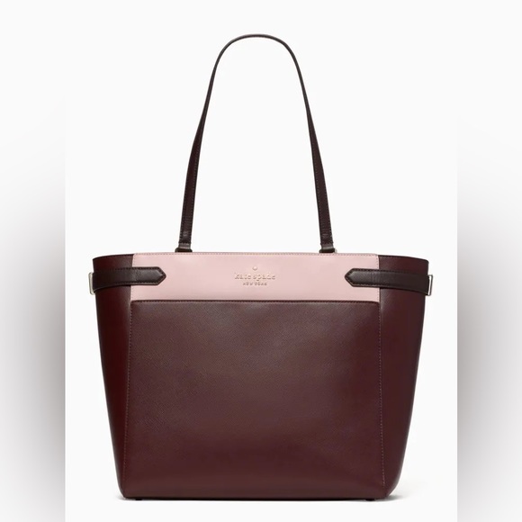 New! Kate Spade Staci Colorblock Laptop Tote - Picture 7 of 7